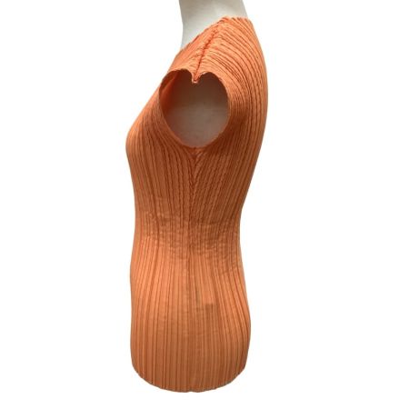 ISSEY MIYAKE イッセイミヤケ プリーツ カットソー SIZE 2 IF92FJ208 オレンジ