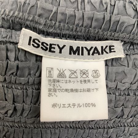  ISSEY MIYAKE イッセイミヤケ 変形 カットソー ウロコ風デザイン SIZE 2 IM14FJ912 ブラック