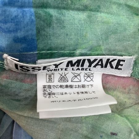 ISSEY MIYAKE イッセイミヤケ カラフル シャツ シワ加工 SIZE 2 IM34FJ734
