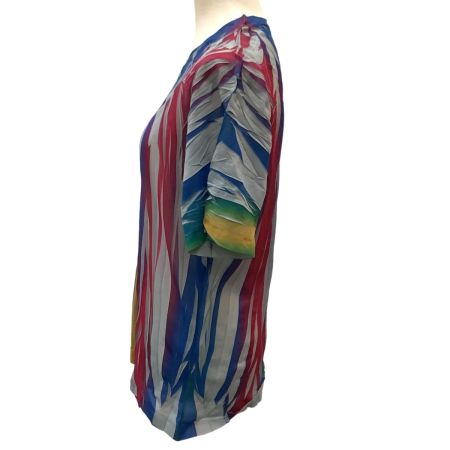 ISSEY MIYAKE イッセイミヤケ 虹色 カットソー SIZE M IM71-JK901