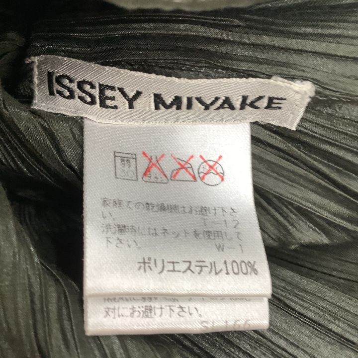 ISSEY MIYAKE イッセイミヤケ プリーツ シャツワンピース SIZE L IM92 