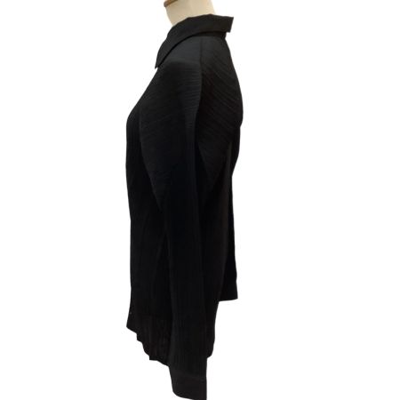 ISSEY MIYAKE イッセイミヤケ シャツ プリーツ SIZE L IM51-FJ901 ブラック