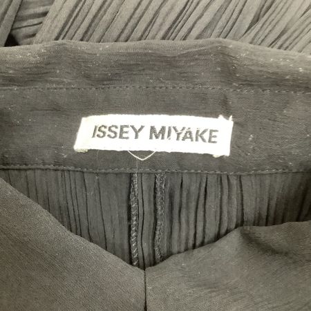 ISSEY MIYAKE イッセイミヤケ シャツ プリーツ SIZE L IM51-FJ901 ブラック