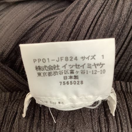  ISSEY MIYAKE イッセイミヤケ PLEATS PLEASE パンツ SIZE 1 PP01-JF824 ブラウン