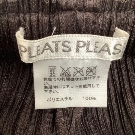  ISSEY MIYAKE イッセイミヤケ PLEATS PLEASE パンツ SIZE 1 PP01-JF824 ブラウン