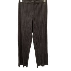 ISSEY MIYAKE イッセイミヤケ PLEATS PLEASE パンツ SIZE 0 PP23-JF422 グレー Bランク