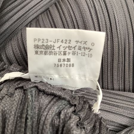 ISSEY MIYAKE イッセイミヤケ PLEATS PLEASE パンツ SIZE 0 PP23-JF422 グレー