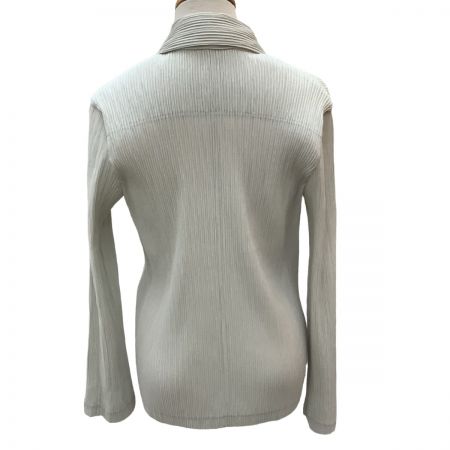  ISSEY MIYAKE イッセイミヤケ プリーツ ジャケット SIZE 2 IF72FD427 ライトグレー