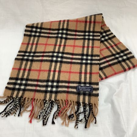  Burberrys バーバリーズ マフラー カシミヤ100% チェック ベージュ
