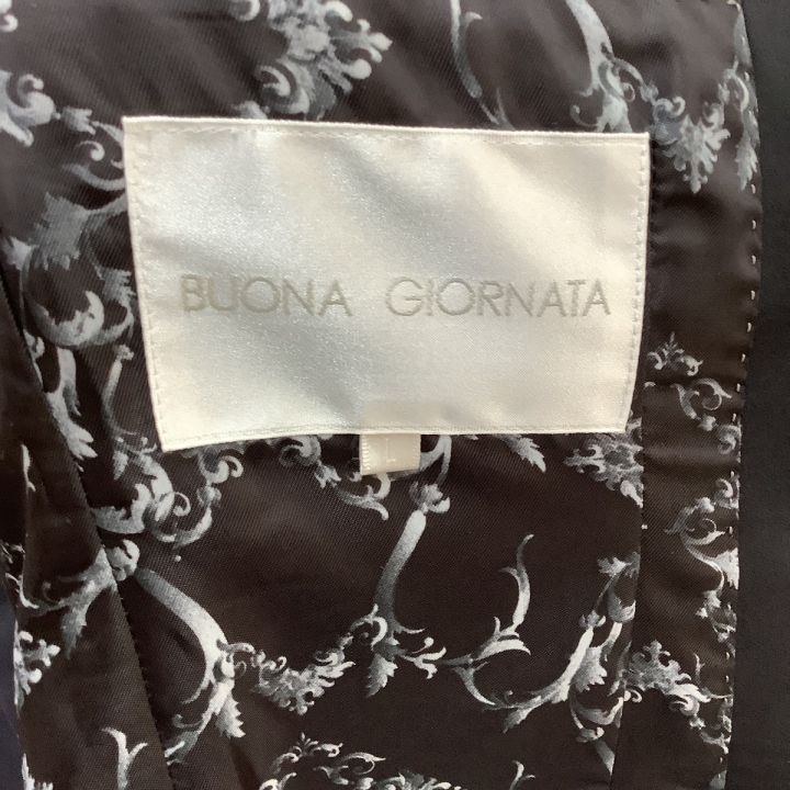 BUONA GIORNATA ボナジョルナータ メンズ セットアップスーツ SIZE L ブラック｜中古｜なんでもリサイクルビッグバン