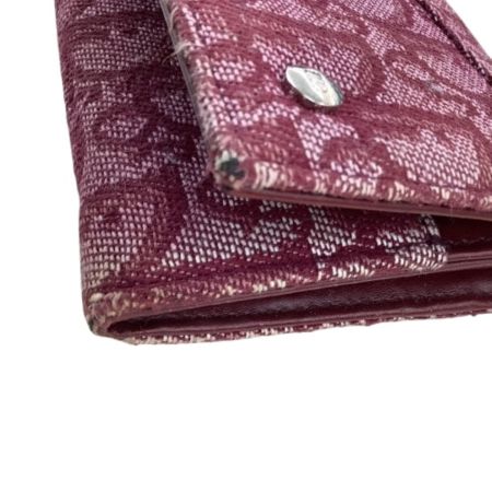 Christian Dior クリスチャンディオール 長財布 トロッター  レッド