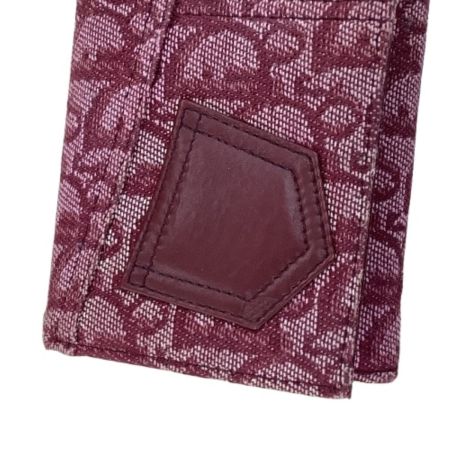 Christian Dior クリスチャンディオール 長財布 トロッター  レッド