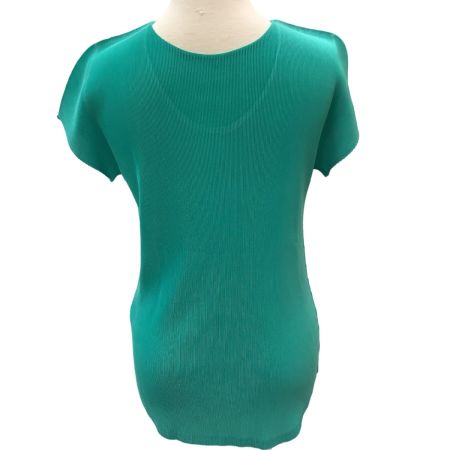 ISSEY MIYAKE イッセイミヤケ PLEATS PLEASE カットソー SIZE 3 PP21FK343 グリーン