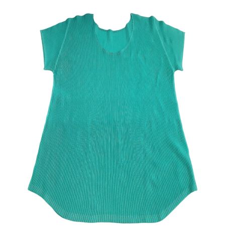 ISSEY MIYAKE イッセイミヤケ PLEATS PLEASE カットソー SIZE 3 PP21FK343 グリーン
