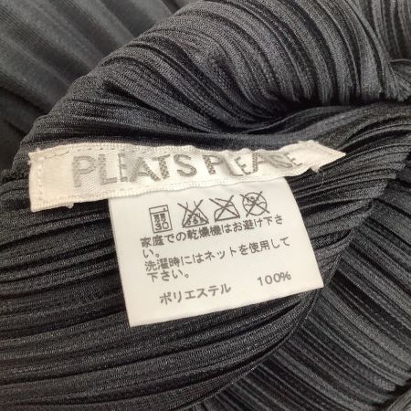 ISSEY MIYAKE イッセイミヤケ PLEATS PLEASE チュニック ワンピース SIZE 3 PP83JH444 ブラック