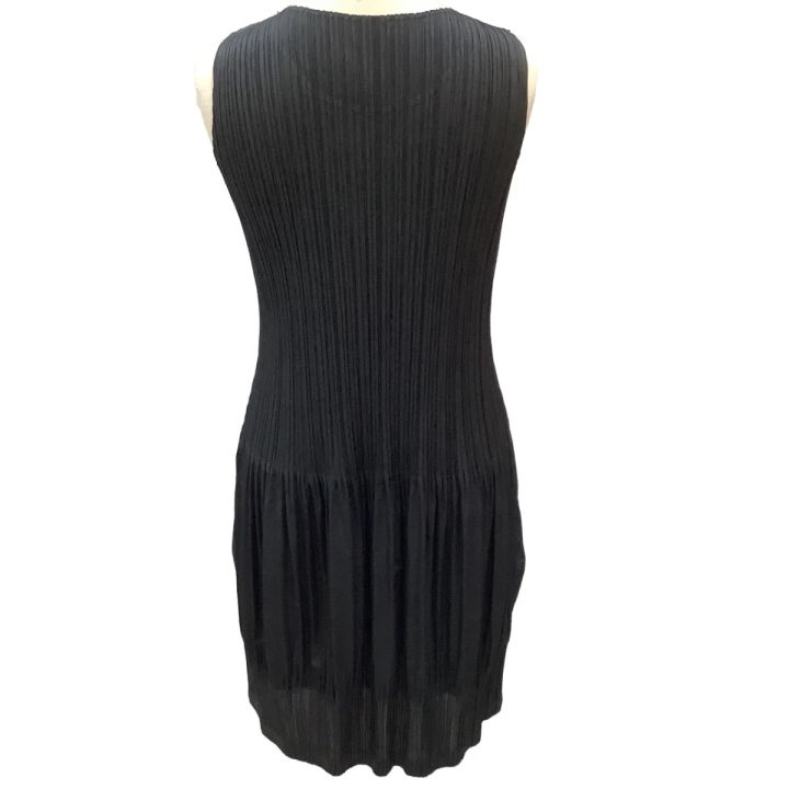 ISSEY MIYAKE pleats please チュニック黒 | ヤマダウェブコム