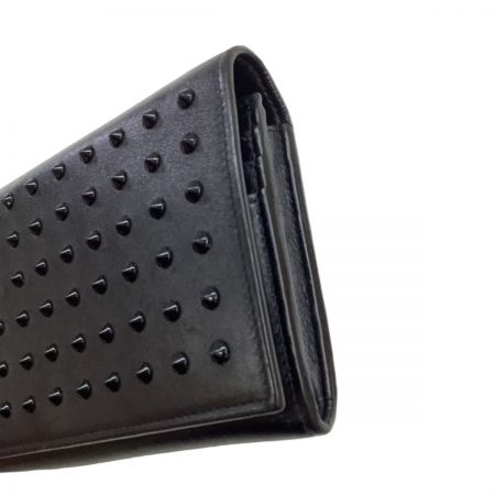  SAINT LAURENT(Yves Saint Laurent) サンローラン 長財布 レザー スタッズ ブラック