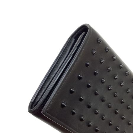 SAINT LAURENT(Yves Saint Laurent) サンローラン 長財布 レザー スタッズ ブラック