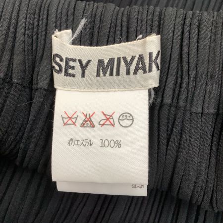  ISSEY MIYAKE イッセイミヤケ プリーツ スカート SIZE M IM43-FG911 ブラック