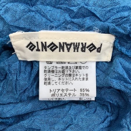 ISSEY MIYAKE イッセイミヤケ  PERMANENTE カットソー SIZE 3 シワ加工 PE01JJ086 ブルー