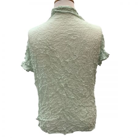  ISSEY MIYAKE イッセイミヤケ  PERMANENTE  シワ加工 カットソー ミント
