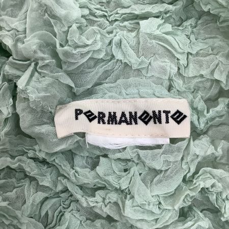  ISSEY MIYAKE イッセイミヤケ  PERMANENTE  シワ加工 カットソー ミント