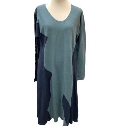 JURGEN LEHL ヨーガンレール レディース ワンピース SIZE M ブルー Bランク