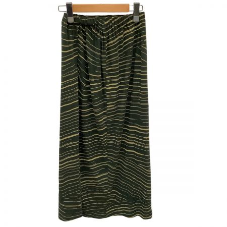  JURGEN LEHL ヨーガンレール レディース   セットアップ スカート カットソー SIZE M  グリーン