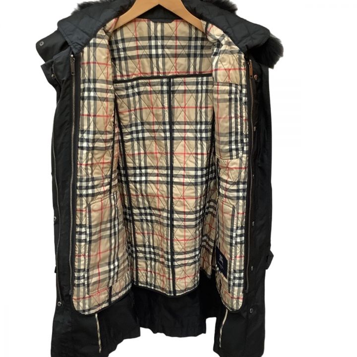 BURBERRY LONDON バーバリーロンドン レディース コート SIZE 46（XL） ブラック｜中古｜なんでもリサイクルビッグバン