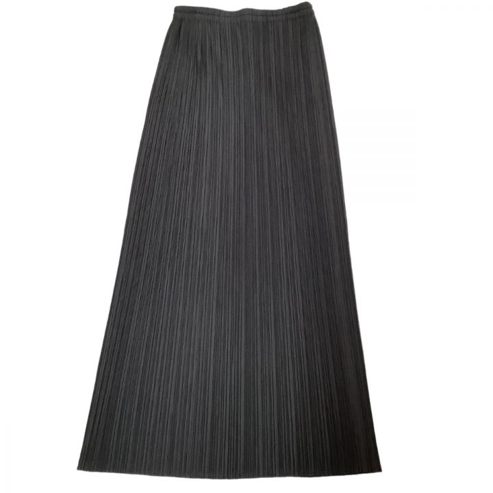 ISSEY MIYAKE イッセイミヤケ PLEATS PLEASE スカート SIZE 3 PP05-JG001  グレー｜中古｜なんでもリサイクルビッグバン