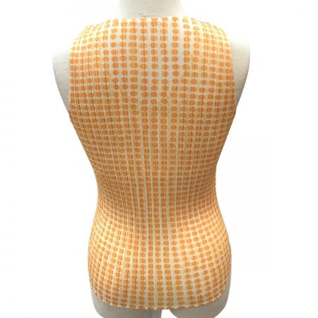 ISSEY MIYAKE イッセイミヤケ PLEATS PLEASE アンサンブル  SIZE 3 PP12-JJ512 PP12-JK511 イエロー