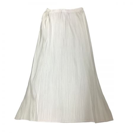  ISSEY MIYAKE イッセイミヤケ PLEATS PLEASE 変形 スカート SIZE 3 PP61-JG764 ホワイト