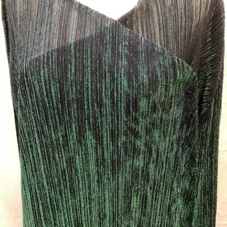  ISSEY MIYAKE イッセイミヤケ PLEATS PLEASE  カーディガン ラメ SIZE 3 PP83-JA713 パープル