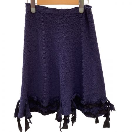  me ISSEY MIYAKE イッセイミヤケ ミー スカート フリル MI84FG651 パープル