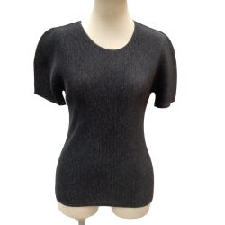 ♪♪ ISSEY MIYAKE イッセイミヤケ PLEATS PLEASE カットソー SIZE 3 PP21-FK102 グレー Bランク