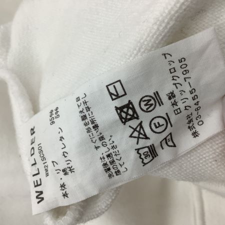 WELLDER ウェルダー メンズ パーカー SIZE 4 ホワイト