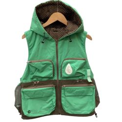 ♪♪  ハコベスト フード付き非常持ち出し防災ベスト 大人用 SIZE M Bランク