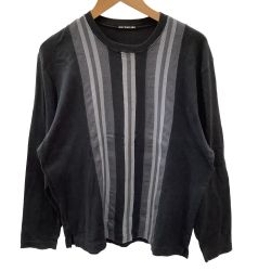 ISSEY MIYAKE MEN メンズ 長袖Tシャツ SIZE L ME11JK478 ブラック Bランク
