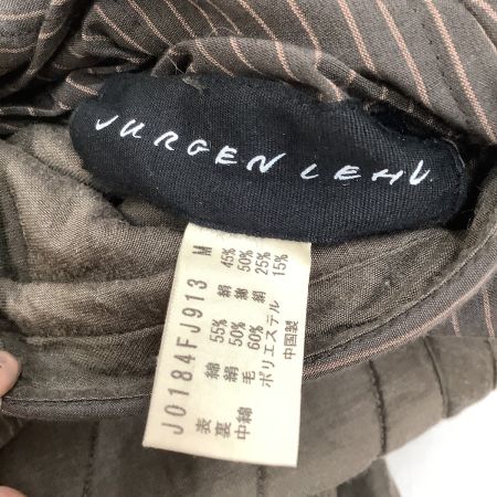 JURGEN LEHL ヨーガンレール リバーシブル コート SIZE M ブラウン