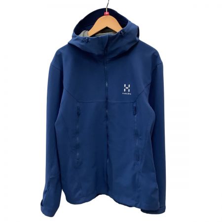  HAGLOFS ホグロフス メンズ ジップパーカー ジャンパー SIZE L ブルー