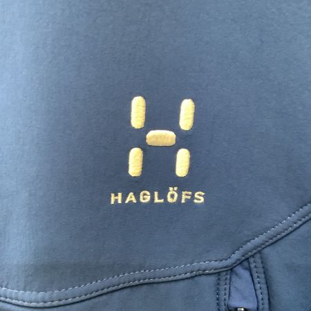  HAGLOFS ホグロフス メンズ ジップパーカー ジャンパー SIZE L ブルー
