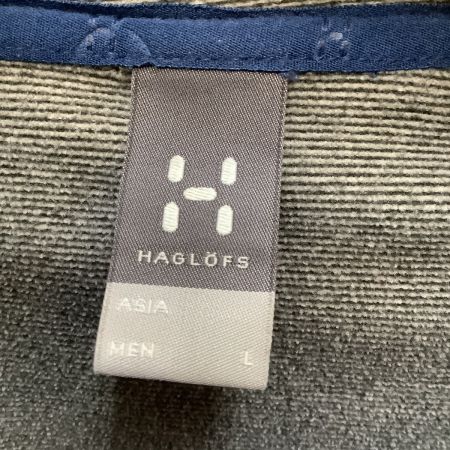  HAGLOFS ホグロフス メンズ ジップパーカー ジャンパー SIZE L ブルー