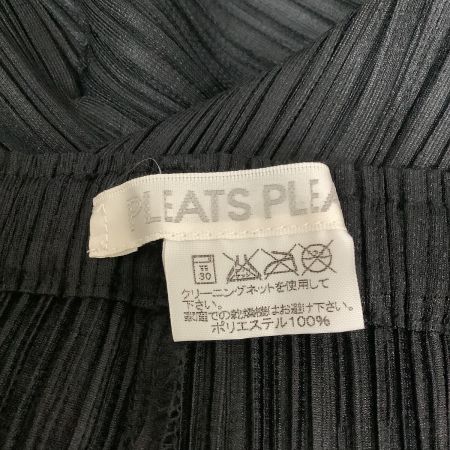  ISSEY MIYAKE イッセイミヤケ PLEATS PLEASE 変形 パンツ SIZE 2 PP23-JF505 ブラック