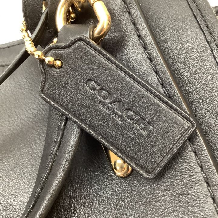 COACH コーチ 2WAYバッグ ハンドバッグ ショルダーバッグ レザー D1892-30947 ブラック｜中古｜なんでもリサイクルビッグバン