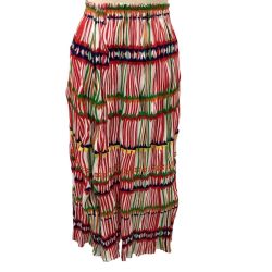 ISSEY MIYAKE イッセイミヤケ PLEATS PLEASE スカート チェック SIZE3 PP22-JG795 マルチカラー Bランク