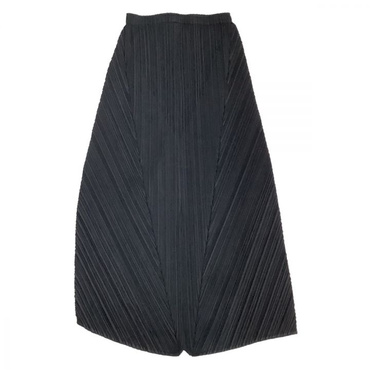 ISSEY MIYAKE イッセイミヤケ PLEATS PLEASE 変形 スカート SIZE 3 PP23-JG506 ブラック