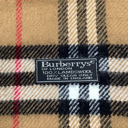  Burberrys バーバリーズ マフラー 100％LAMBSWOOL ラムズウール ベージュ
