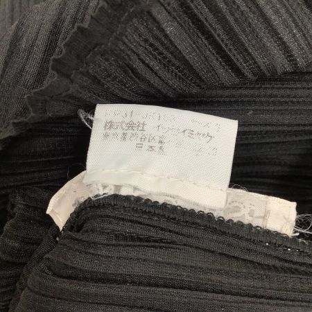  ISSEY MIYAKE イッセイミヤケ PLEATS PLEASE 変形 カットソー  PP31-JK163 ブラック