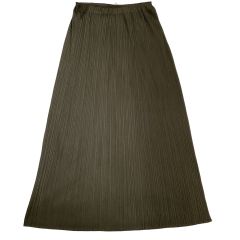 ISSEY MIYAKE イッセイミヤケ PLEATS PLEASE ロングスカート SIZE 4 PP13-JG108 グレー Cランク