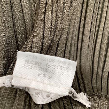 ISSEY MIYAKE イッセイミヤケ PLEATS PLEASE ロングスカート SIZE 4 PP13-JG108 グレー